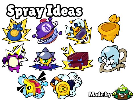 brawl stars sprays|More.